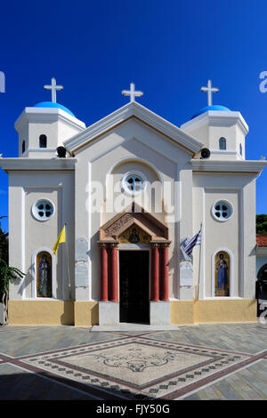 Die griechisch-orthodoxe Kirche Christi, (Agia Paraskevi), Kos-Stadt, Insel Kos, Dodekanes-Gruppe von Inseln Süd Ägäis Griechenland Stockfoto