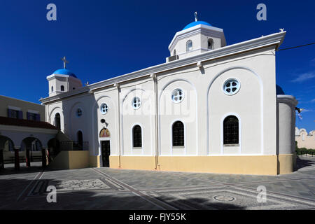 Die griechisch-orthodoxe Kirche Christi, (Agia Paraskevi), Kos-Stadt, Insel Kos, Dodekanes-Gruppe von Inseln Süd Ägäis Griechenland Stockfoto