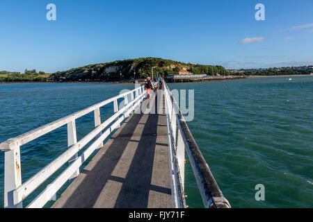 Mission Bay Neuseeland Stockfoto