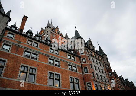 Chateau Frontenac Hotel, Quebec City, Kanada Stockfoto