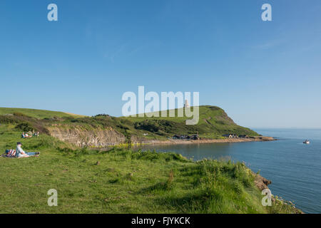 Clavell Tower, Kimmeridge, Dorset, England, Vereinigtes Königreich Stockfoto