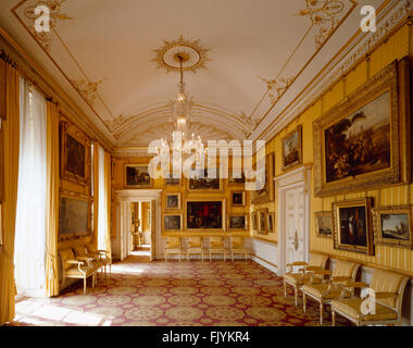 APSLEY HOUSE in London. Innenansicht des Piccadilly Drawing Room. Stockfoto