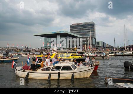 Amsterdam. Segel-2015 Stockfoto