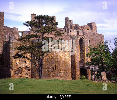 Dirleton Castle, East Lothian, Schottland Stockfoto