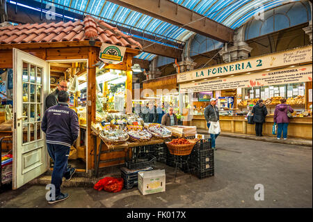 Italien Ligurien Genua Via XX Settembre Mercato Orientale Stockfoto