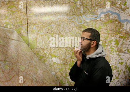 Redha am wissen Punkt Training Centre, London. Stockfoto