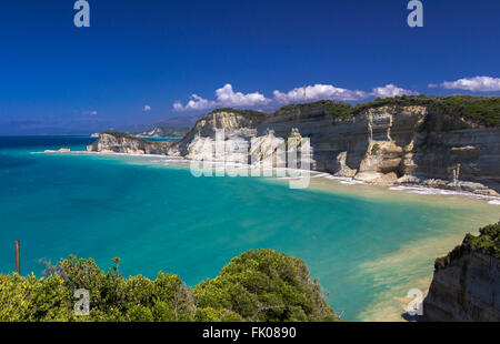 Kap Drastis, Corfu Stockfoto