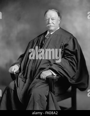 Ehemaliger US-Präsident William Howard Taft als Chef des Obersten Gerichtshofs, Portrait, ca. 1920's.jpg Stockfoto