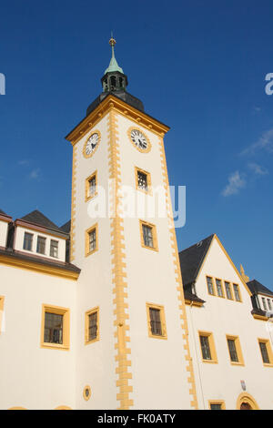 Rathaus (Rathaus) von Freiberg, Sachsen, Deutschland Stockfoto