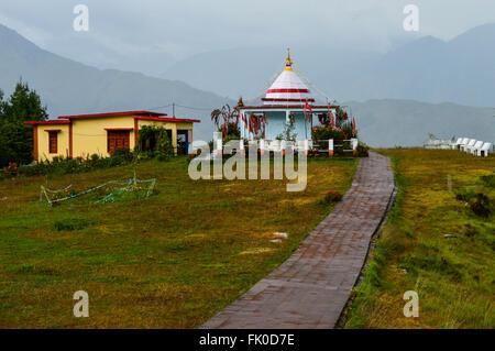 Nanda Devi Tempel in Munsiyari, Uttarakhand, Indien Stockfoto