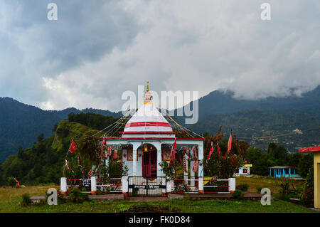 Nanda Devi Tempel in Munsiyari, Pitthoragarh, Uttarakhand, Indien Stockfoto