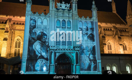 London, UK. 4. März 2016. Shakespeare 400. Jahrestag Sohn et Leuchte in der Guildhall Credit: Ian Davidson/Alamy Live-Nachrichten Stockfoto