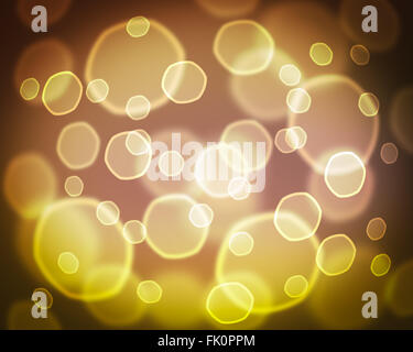 Moderne abstrakte Bokeh mit farbigen Hintergrund Licht Stockfoto
