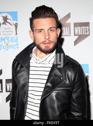 Traumbrache Projekt Gastgeber Poetry Slam Finale Event bei Joe's Pub und die Bibliothek an der öffentlichen Theater-Featuring: Nico Tortorella wo: New York, New York, Vereinigte Staaten von Amerika bei: 2. Februar 2016 Stockfoto