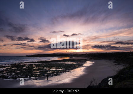 Rücken-Strand in Torquay, Victoria, Australien Stockfoto