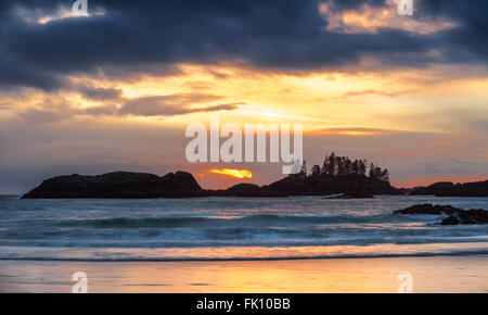 Schoner Cove, Long Beach, Tofino, Britisch-Kolumbien, Pacific Rim National Park Stockfoto