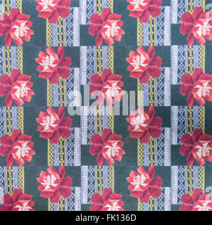 Abstrakte ethnischen Musterdesign. Stammeskunst Boho print Stockfoto