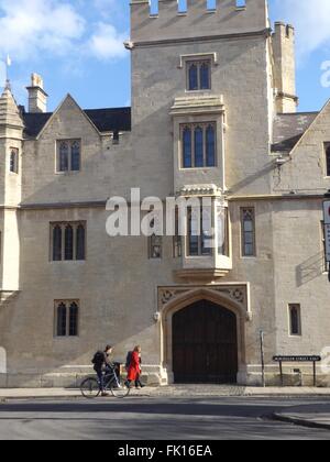 Am Balliol College, Oxford, UK Stockfoto