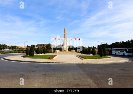 Krieg-Denkmal, Floriana, Valletta, Malta Stockfoto