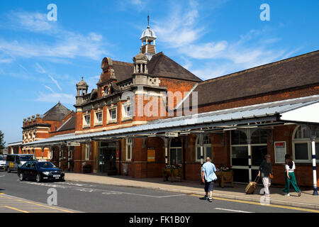 Bahnhof Colchester - Essex, England Stockfoto