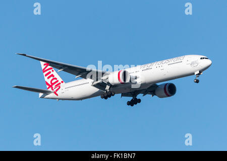 Virgin Australia Airlines Boeing 777-3ZG/ER VH-VPE Stockfoto