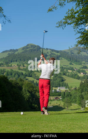 Grand Tirolia Golf & Skigebiet. Kitzbühel. Österreich. Europa Stockfoto