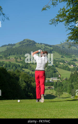 Grand Tirolia Golf & Skigebiet. Kitzbühel. Österreich. Europa Stockfoto