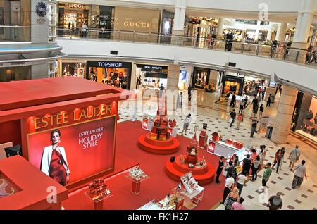 Die Suria KLCC shopping Mall Kuala Lumpur Malaysia Stockfoto