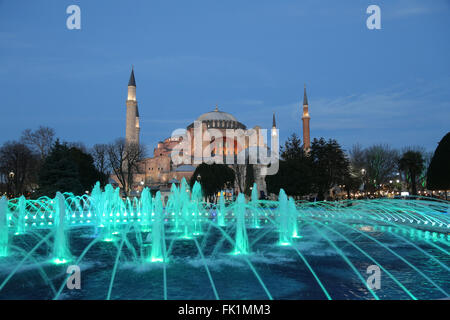 Hagia Sophia Museum in der Stadt Istanbul, Türkei Stockfoto