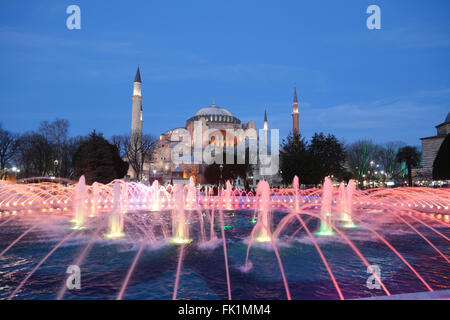 Hagia Sophia Museum in der Stadt Istanbul, Türkei Stockfoto