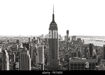Luftaufnahme von Manhattan, New York City. USA. Stockfoto