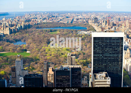 Luftaufnahme von Manhattan, New York City. USA. Stockfoto