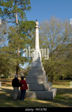 Denkmal Platz Camden South Carolina Stockfoto