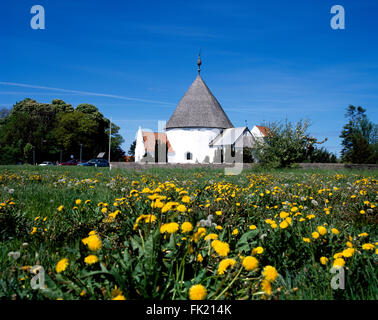 NY Kirke in Nyker, Bornholm Island, Dänemark, Skandinavien, Europa Stockfoto