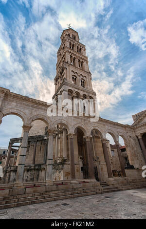 St. Domnius Kathedrale in Split, Kroatien Stockfoto