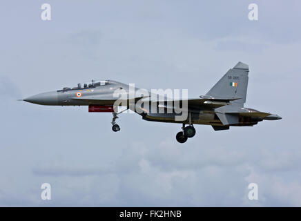 Indian Air Force Sukhoi SU-30MKI "Flanker" Stockfoto