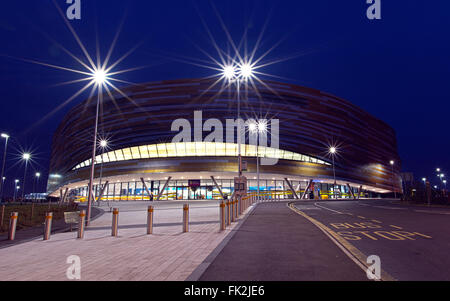 Derby Velodrom, (Derby Arena), Pride Park, Derby, UK Stockfoto