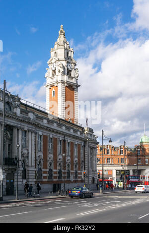 Lambeth Rathaus in Brixton, Südlondon. Stockfoto