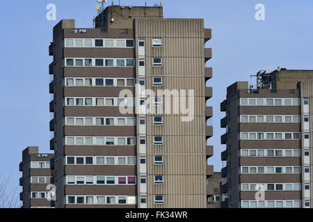 Brentford Türme Immobilien in Hounslow Bezirk West London UK Stockfoto