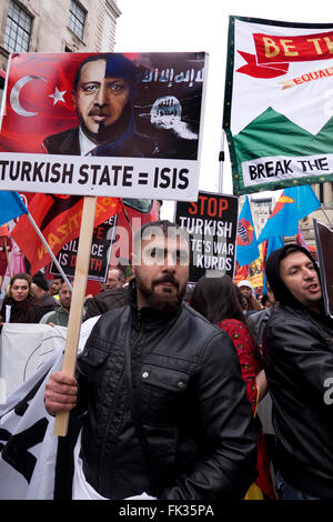 Kurden bitten die Regierung des Vereinigten Königreichs zu brechen ihre Stille und Stop Unterstützung türkischer Staat War auf Kurden & Ende Massenmord der kurdischen Stockfoto