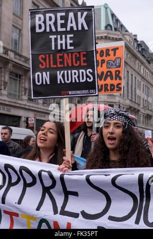 Kurden bitten die Regierung des Vereinigten Königreichs zu brechen ihre Stille und Stop Unterstützung türkischer Staat War auf Kurden & Ende Massenmord der kurdischen Stockfoto