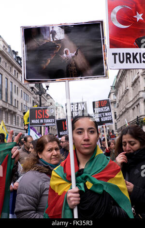 Kurden bitten die Regierung des Vereinigten Königreichs zu brechen ihre Stille und Stop Unterstützung türkischer Staat War auf Kurden & Ende Massenmord der kurdischen Stockfoto