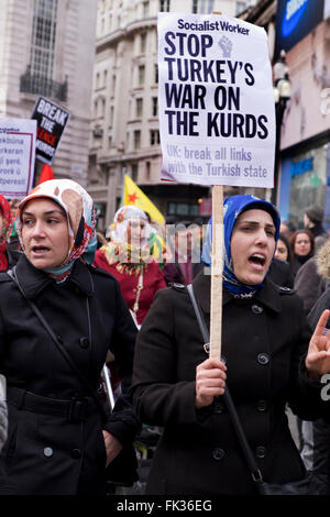 Kurden bitten die Regierung des Vereinigten Königreichs zu brechen ihre Stille und Stop Unterstützung türkischer Staat War auf Kurden & Ende Massenmord der kurdischen Stockfoto