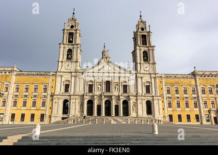 Mafra Nationalpalast in Portugal, Europa Stockfoto