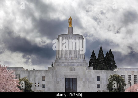 Oregon State Capitol Building in Salem, Oregon Stockfoto