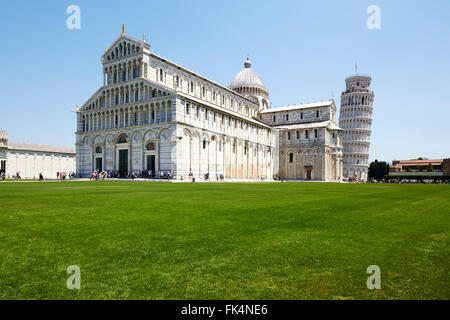 Italien-PISA-Architektur Piazza dei Miracoli Stockfoto