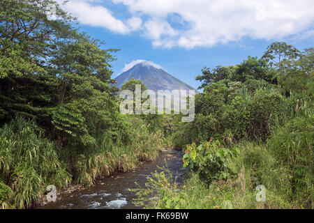 Vulkan Arenal, La Fortuna, Alajuela, Costa Rica, Mittelamerika Stockfoto