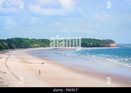 Joannes Strand (Praia de Joannes) Insel Marajó im brasilianischen Amazonas, Para, Brasilien, Südamerika Stockfoto