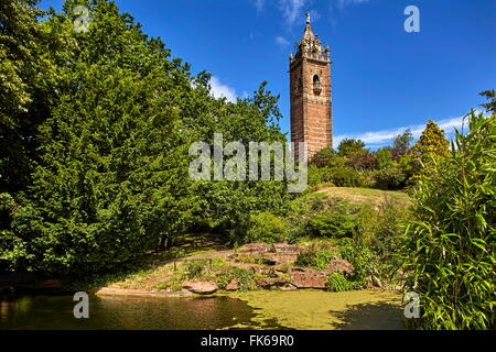 Cabot Tower auf Brandon Hill, Bristol, England, Vereinigtes Königreich, Europa Stockfoto