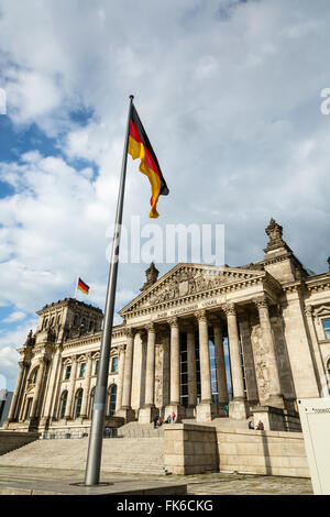 Der Reichstag, Mitte, Berlin, Deutschland, Europa Stockfoto